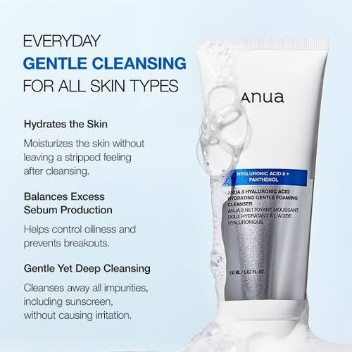 8 Hyaluronic Acid Hydrating Gentle Foaming Cleanser 150ml