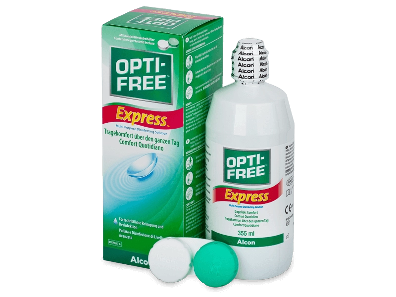 Opti-Free Express Υγρό Φακών Επαφής 355ml