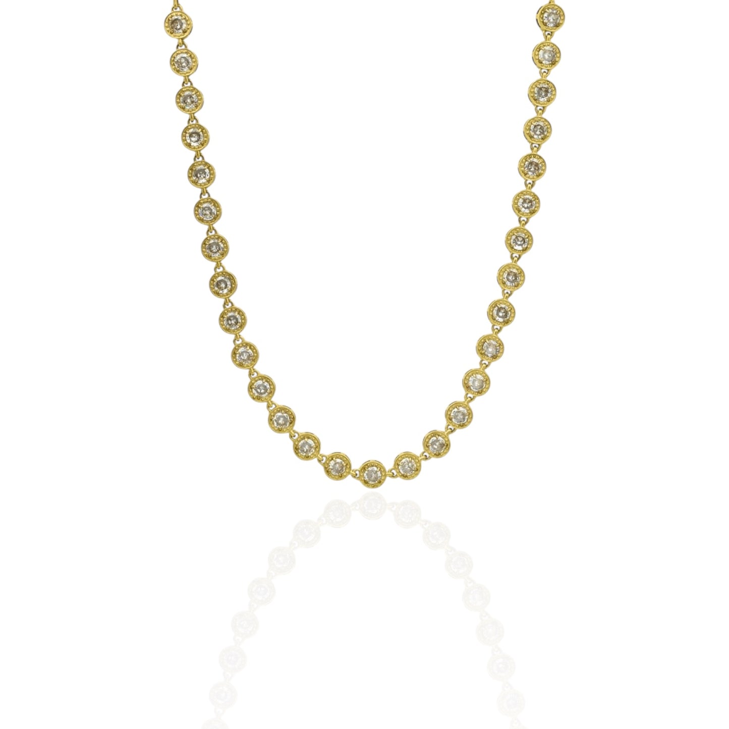 Κολιέ από ανοξείδωτο ατσάλι σε χρυσό