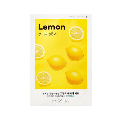 MISSHA Airy Fit Sheet Mask - Lemon