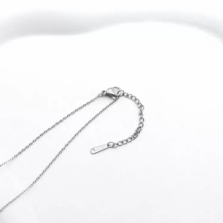 Κολιέ Από Ατσάλι Με Λατινικά Μονόγραμματα Crystal Balloon(ΚΑΠΠΑ)