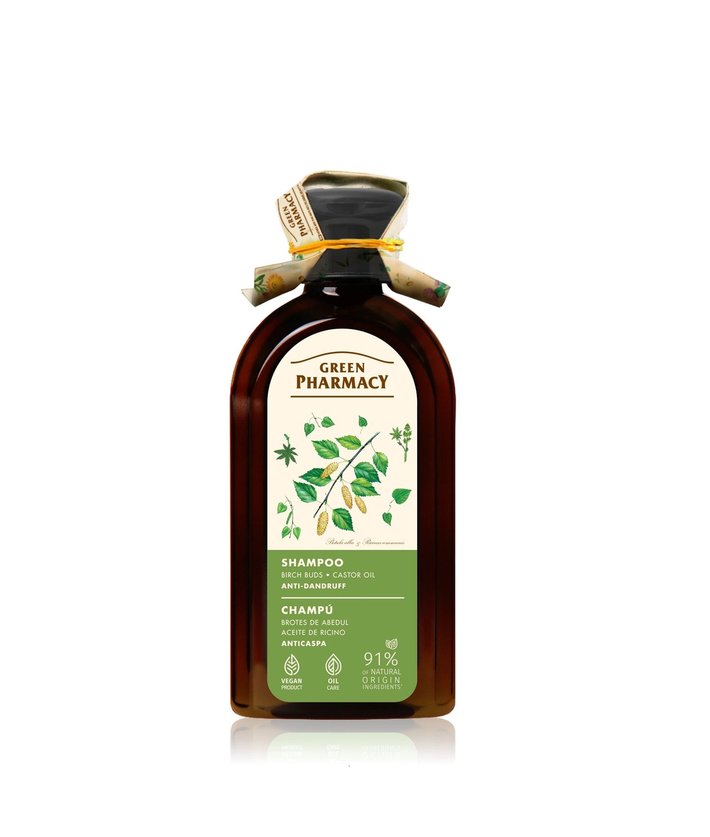 Green Pharmacy Birch Buds & Castol Oil Shampoo