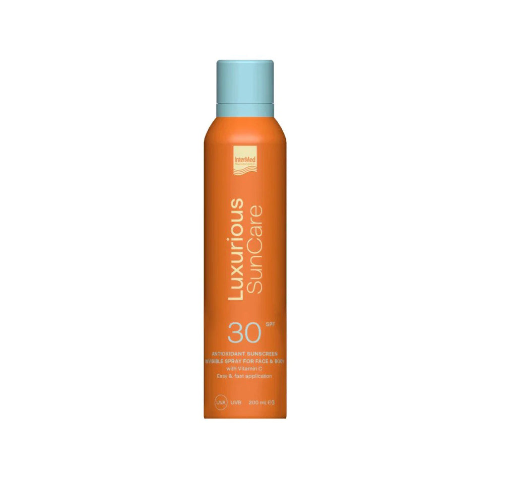 Luxurious Suncare Antioxidant Sunscreen Invisible Spray Spf 30 200ml
