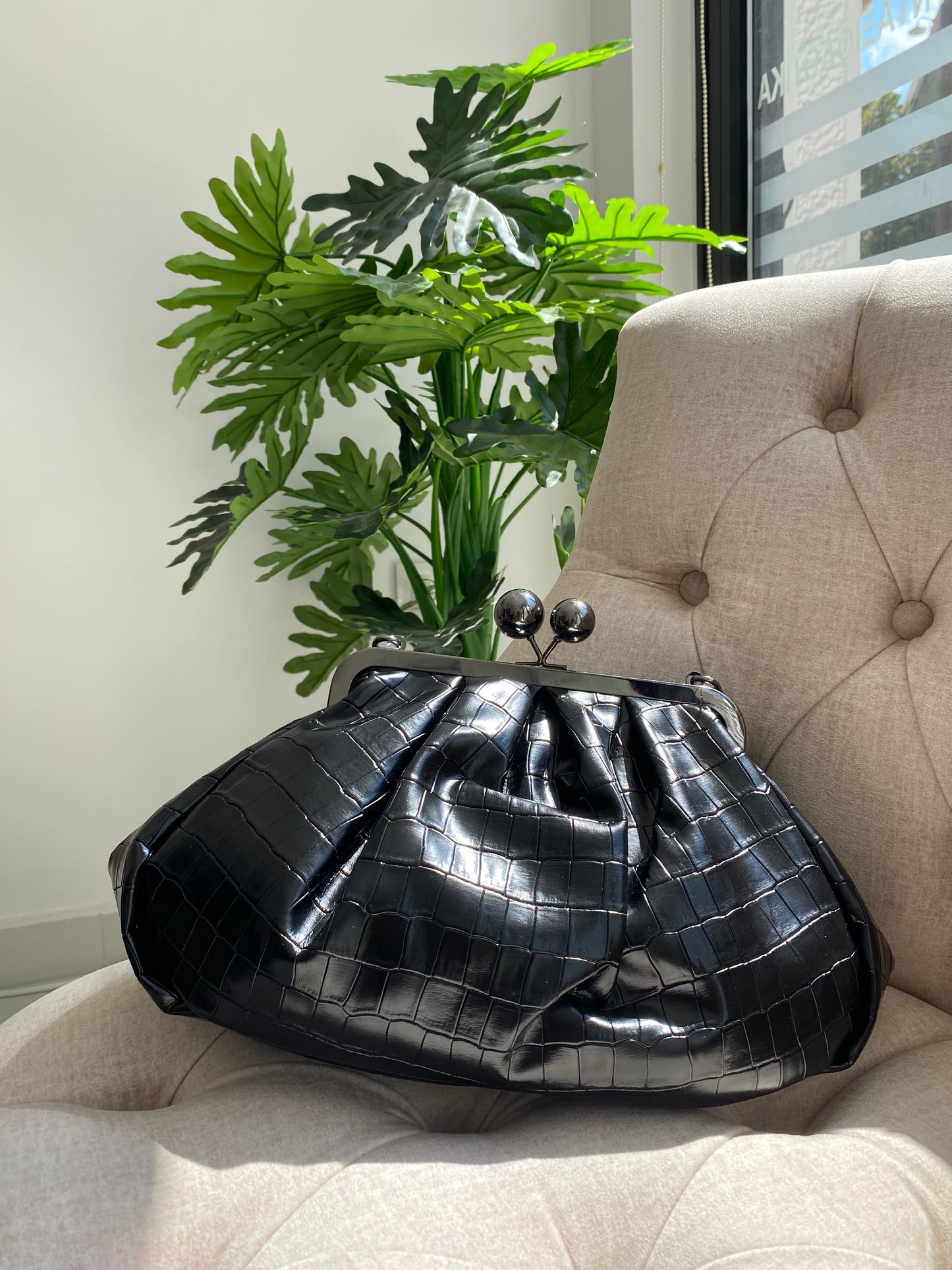 Μαύρη Τσάντα Ώμου