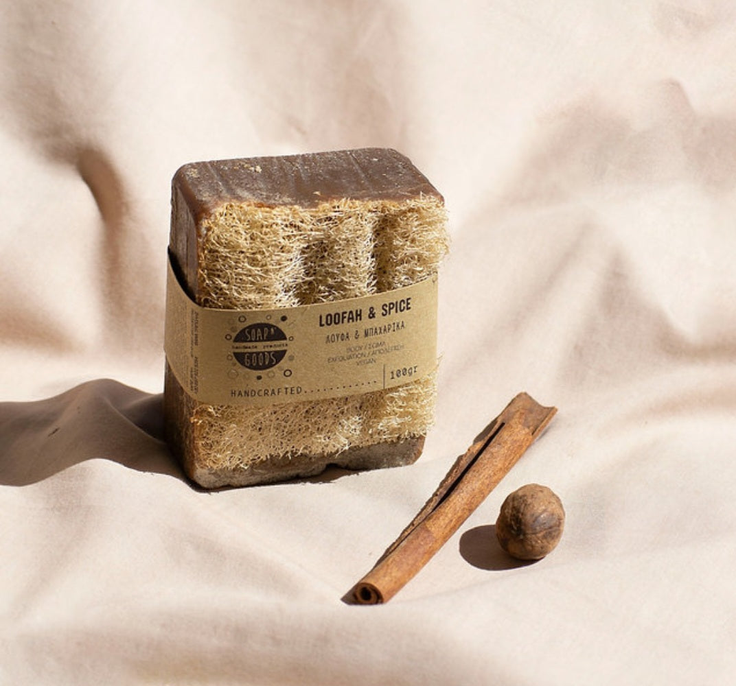 Απολεπιστικό σαπούνι Λούφα & Μπαχαρικά 180gr