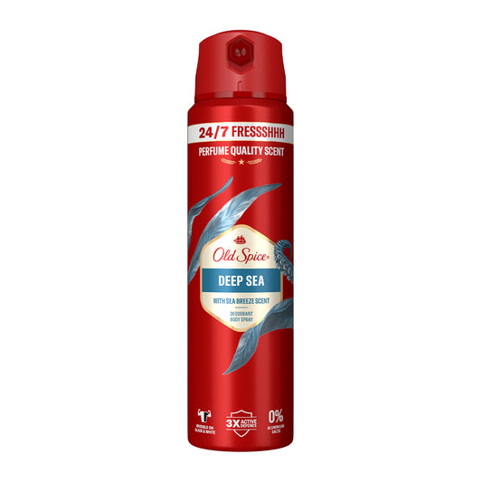 OLD SPICE Deep Sea Αποσμητικό Σπρέι Σώματος για Άνδρες