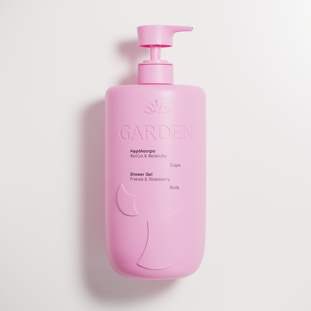 Shower gel freesia & strawberry 1L
