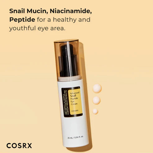 COSRX  Advanced Snail Peptide Eye Cream Κρέμα Ματιών, 25 ml