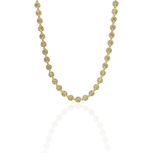 Κολιέ από ανοξείδωτο ατσάλι σε χρυσό