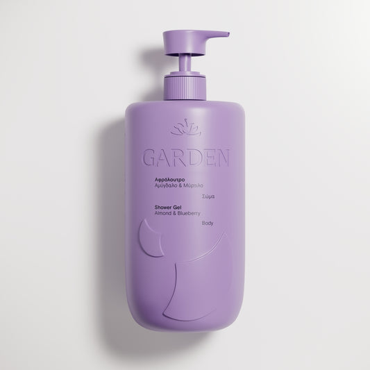 Shower gel almond & blueberry 1L