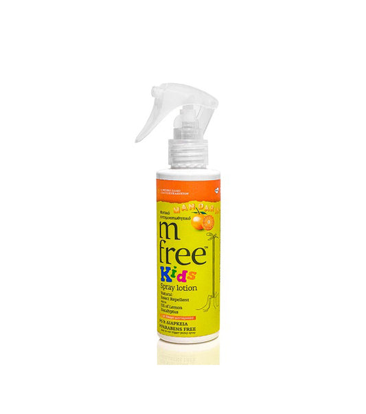Mfreetm Παιδικό Φυτικό Εντομοαπωθητικό Spray Μανταρίνι