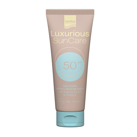 Luxurious Sun Care Silk Cover With Hyaluronic Acid Spf50
