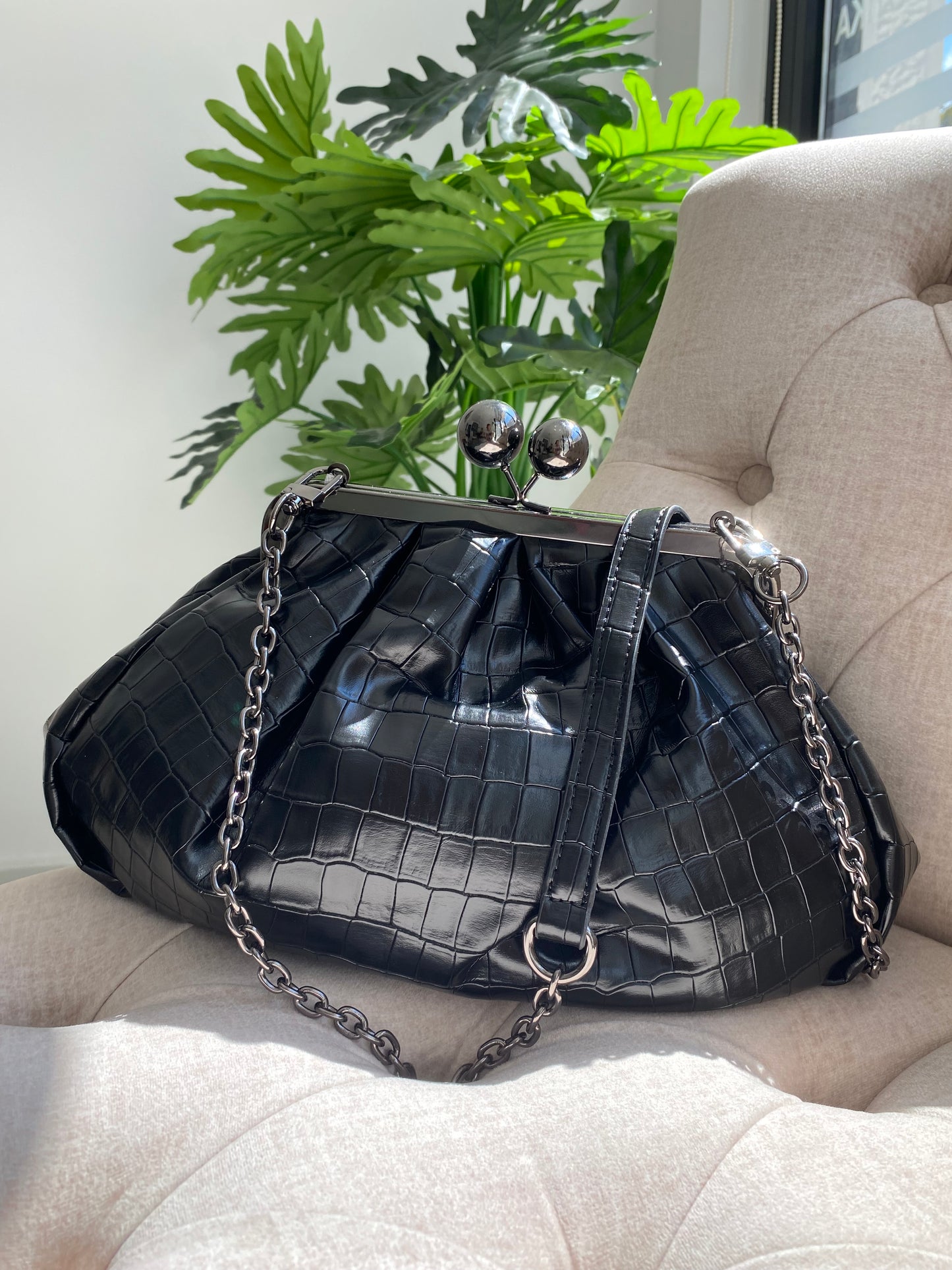 Μαύρη Τσάντα Ώμου