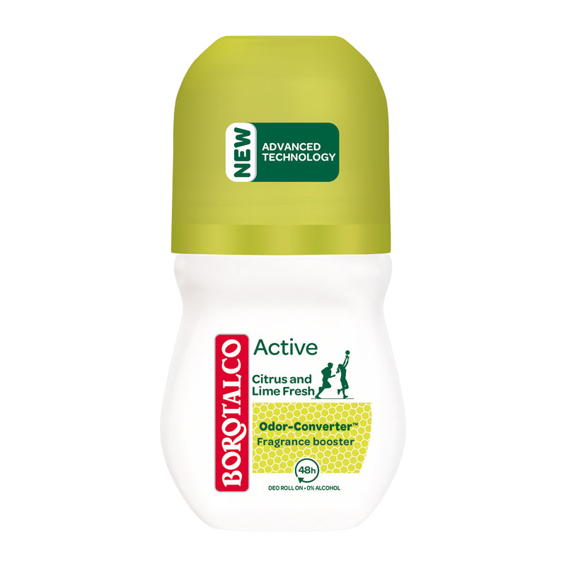 BOROTALCO Αποσμητικό Roll-on Citrus & Lime Fresh 50ML