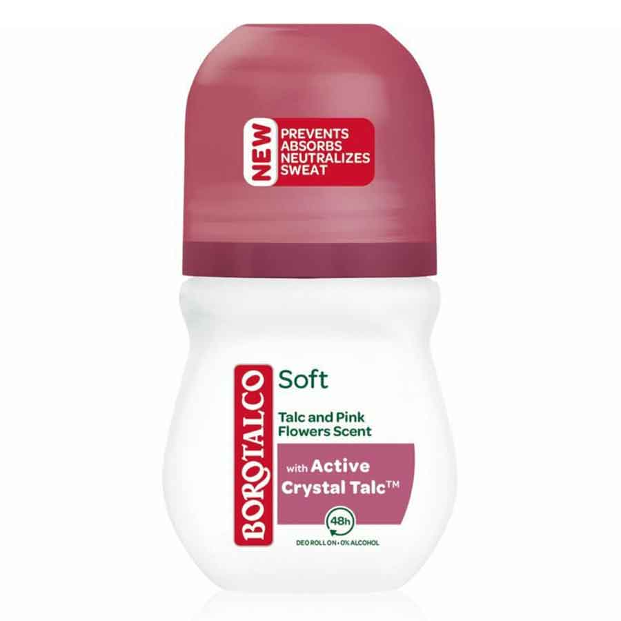 Borotalco Soft Αποσμητικό Roll-On 50ml.