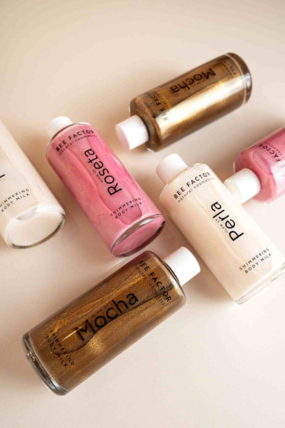 GLOW UP ROSETA / SHIMMERING BODY MILK – 100ML