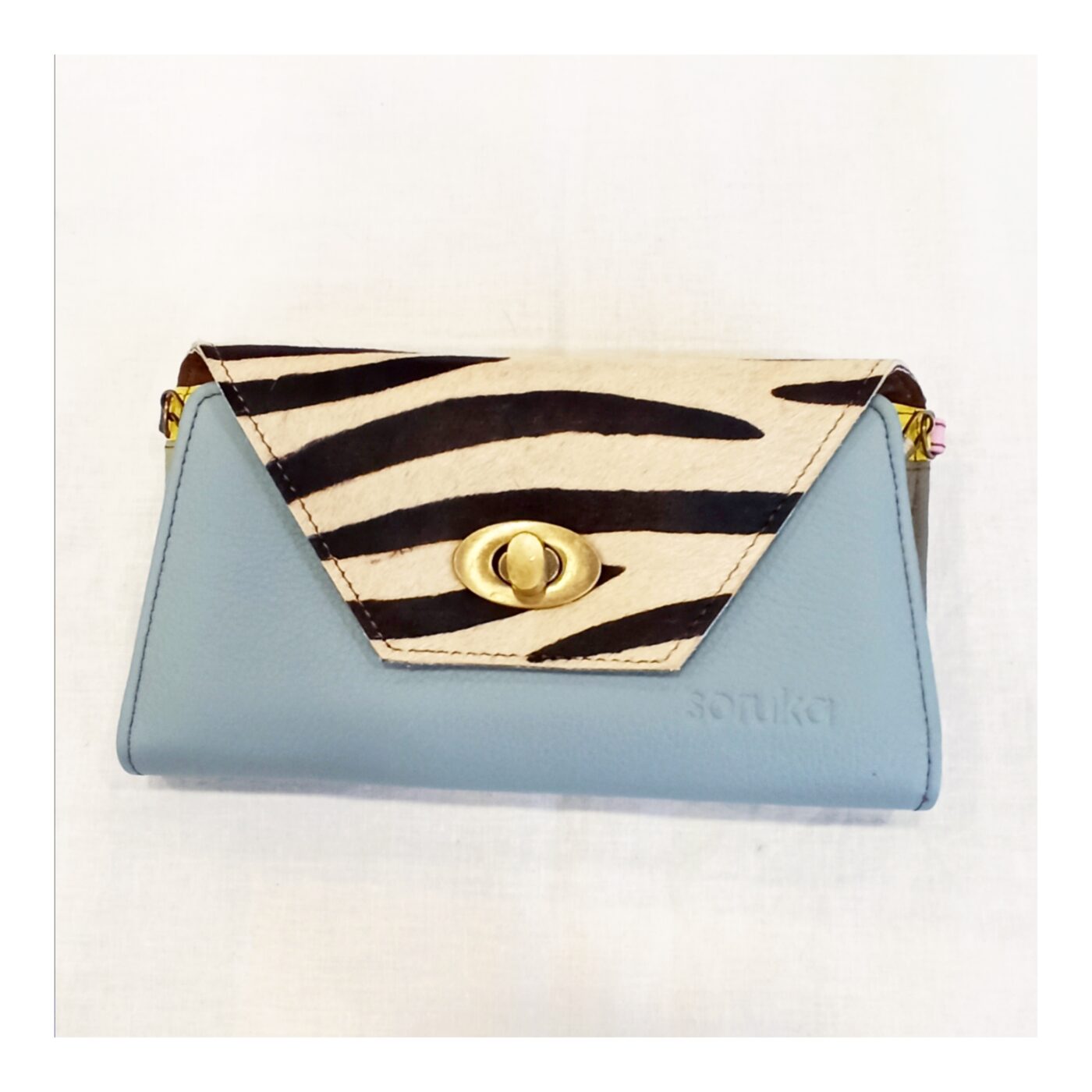 SORUKA Δερμάτινη τσάντα “SECRET PLAIN" clutch/wallet