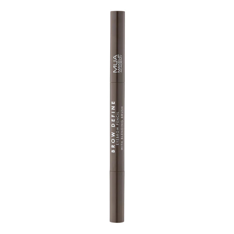 Mua Brow Define Eyebrow Pencil - With Blending Brush - Dark Brown