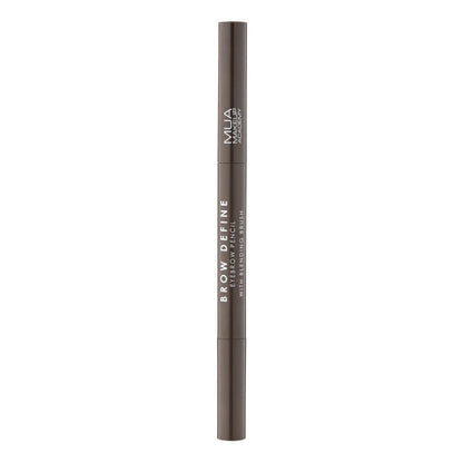Mua Brow Define Eyebrow Pencil - With Blending Brush - Dark Brown