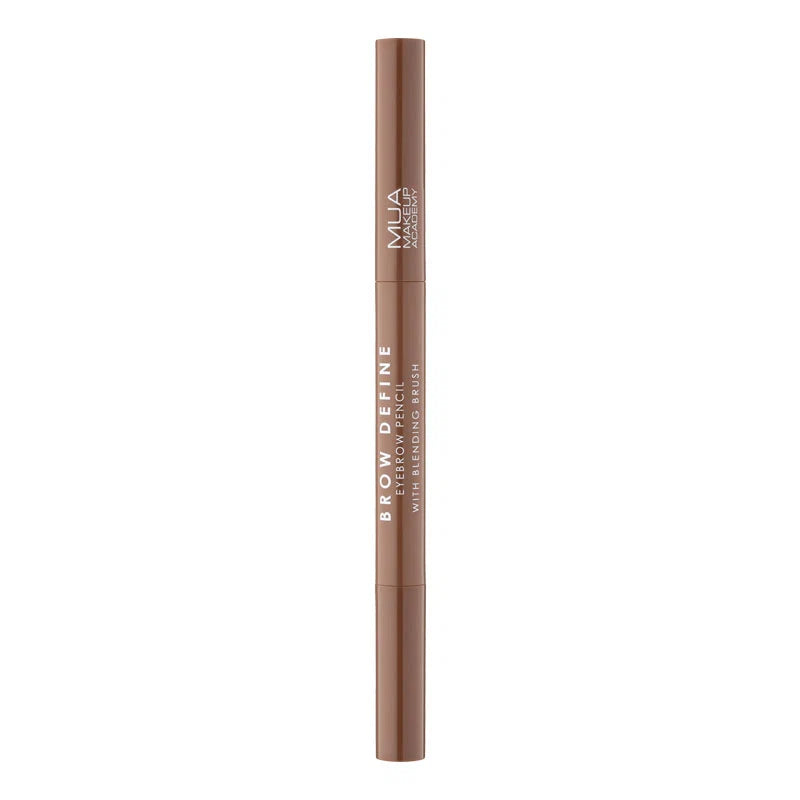 Mua Brow Define Eyebrow Pencil - With Blending Brush - Mid Brown