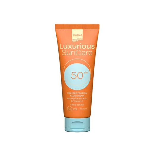 Luxurious Sun Care Face Cream Αντηλιακή κρέμα προσώπου SPF50
