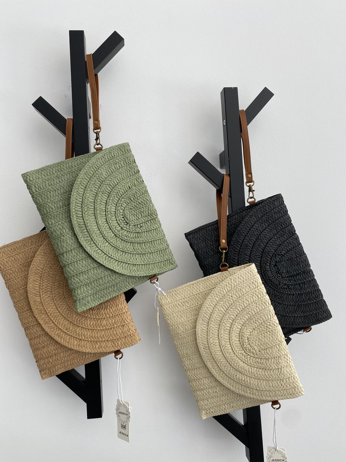 Ψάθινος φάκελος Jessica