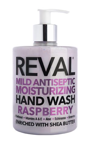 Reval Mild Antiseptic Moisturizing Hand Wash Raspberry Καθαρισμός και ενυδάτωση