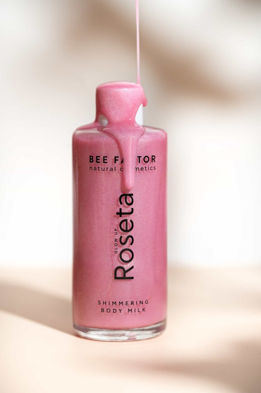 GLOW UP ROSETA / SHIMMERING BODY MILK – 100ML