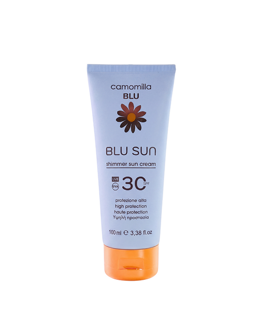 Camomilla BLU Blu Sun Shimmer Sun Cream SPF 30 100ml