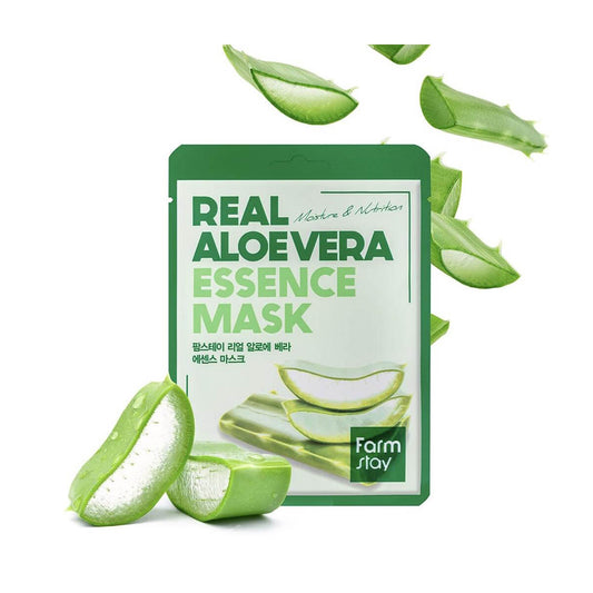 Farmstay Real Aloe Vera Essence Mask 1 τεμάχιο