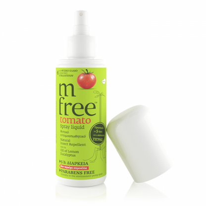 Mfreetm Φυτικό Εντομοαπωθητικό Spray Με Τομάτα 80ml