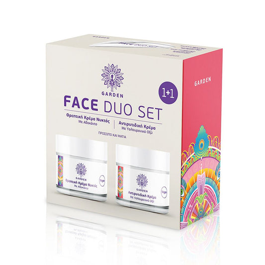 Face Duo Set No4 Nourishing Night Cream + Anti-Wrinkle Cream 