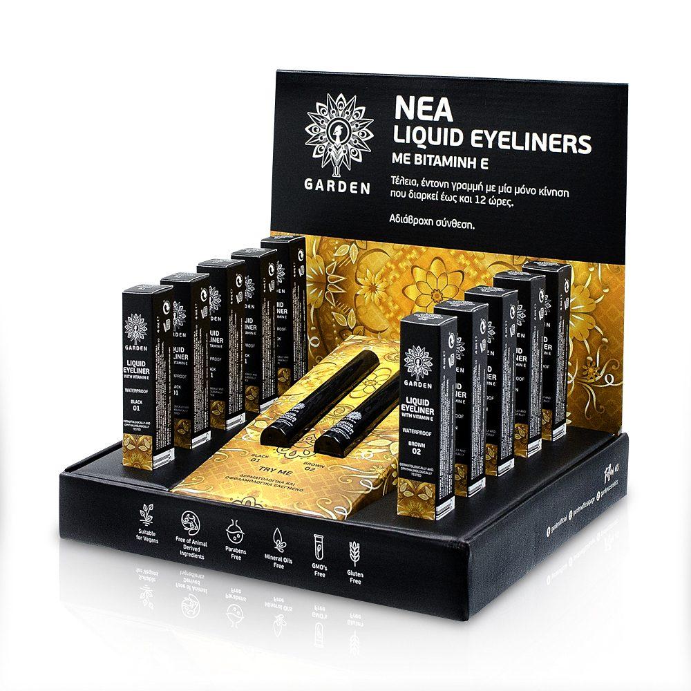 Liquid Eyeliner Waterproof 4ml Brown 02