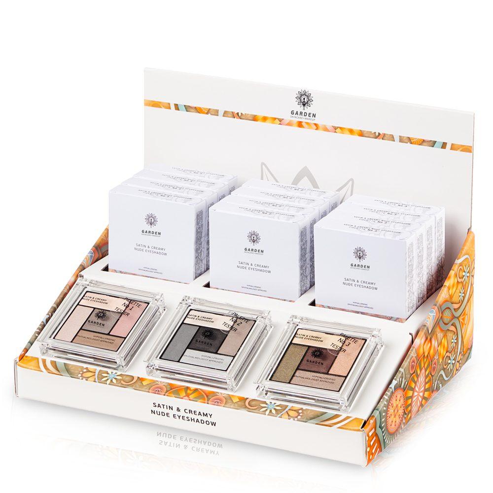 Satin and Creamy Nude Eyeshadow No1 6Gr